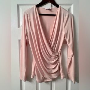 Pink crisscross top